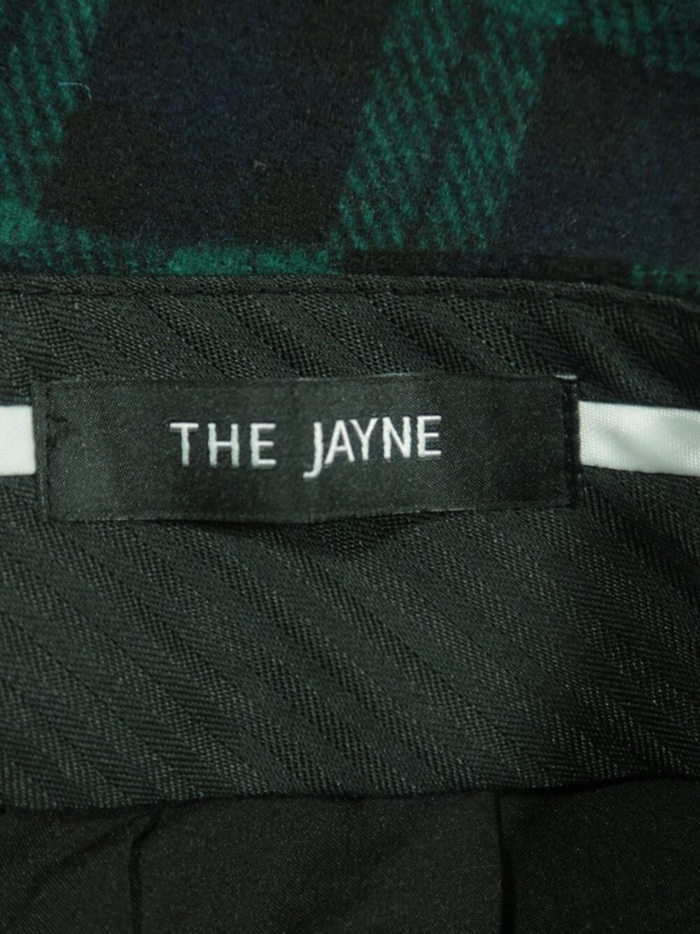 Ann Taylor The Jayne Trousers Pants Womens 14T Blackwatch Plaid Relaxed New - Picture 6 of 8